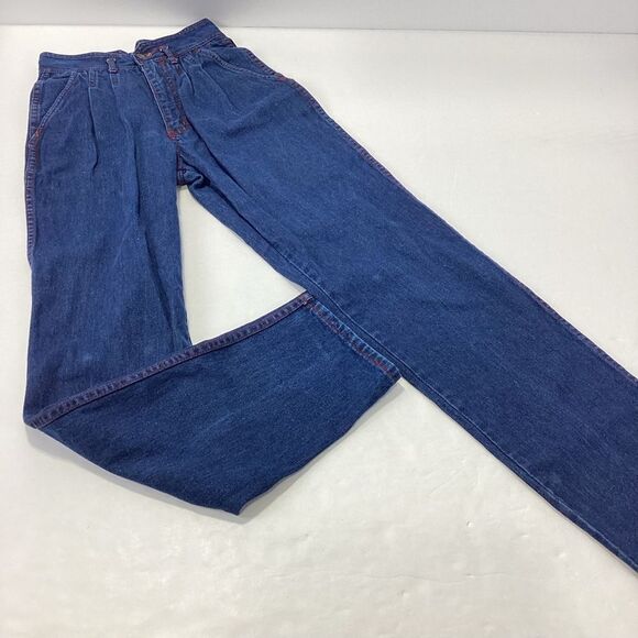 Tres Jolie Vintage Jeans Straight Leg High Waist - Picture 10 of 15